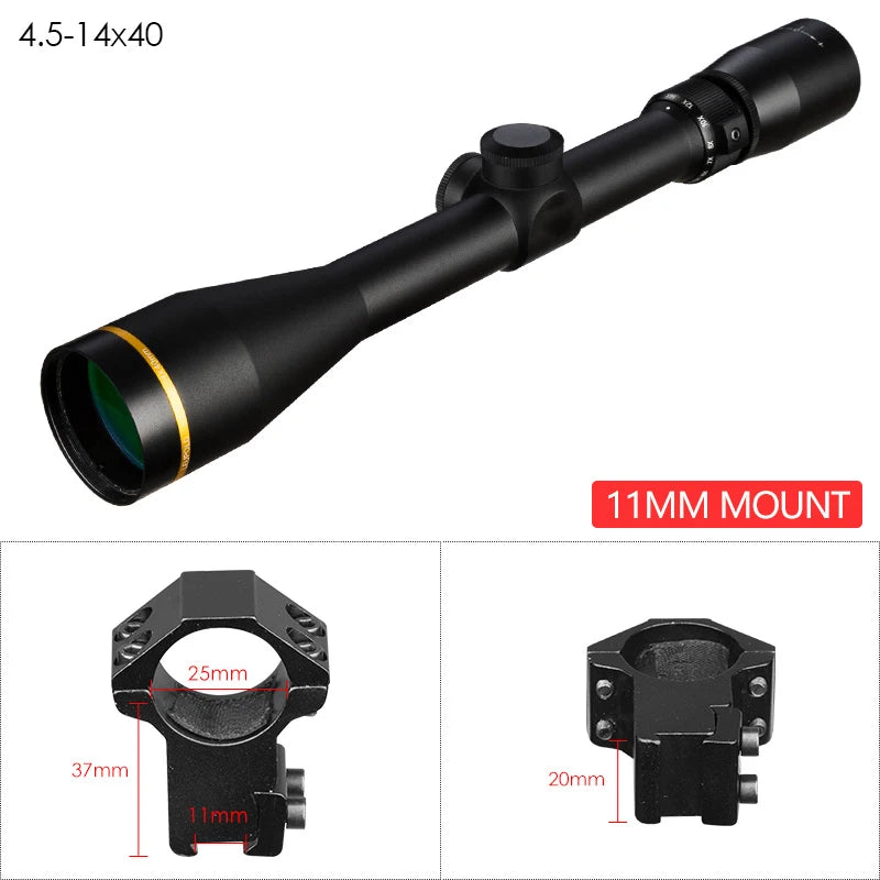 VX Tactical 3,5-10x40 Puškohled Mil Dot Puškohledy Optický zaměřovač 3-9x40 4,5-14x40 Lovecký puškohled pro airsoftovou zbraň s montáží