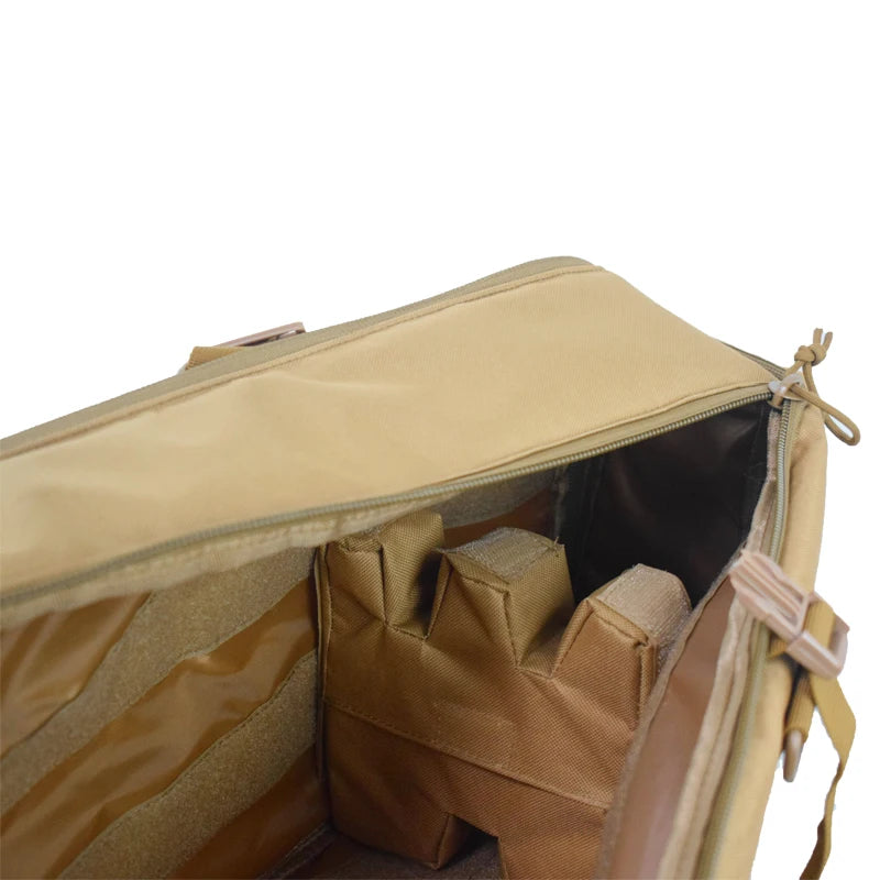 Batoh na pušku M249, lovecká brašna na vzduchovku, úložný pouzdro na pistoli a zásobník, pro M249, M4A1, M16, AR15