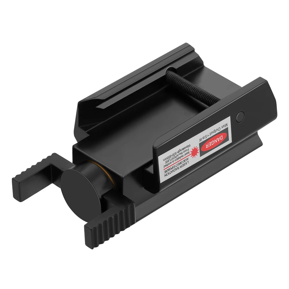 Taktický laserový zaměřovač s červeno-zelenou tečkou, pistole, laserový zaměřovač pro 20 mm Picatinny a 11 mm rybinovou lištu Glock 17/19 CZ-75