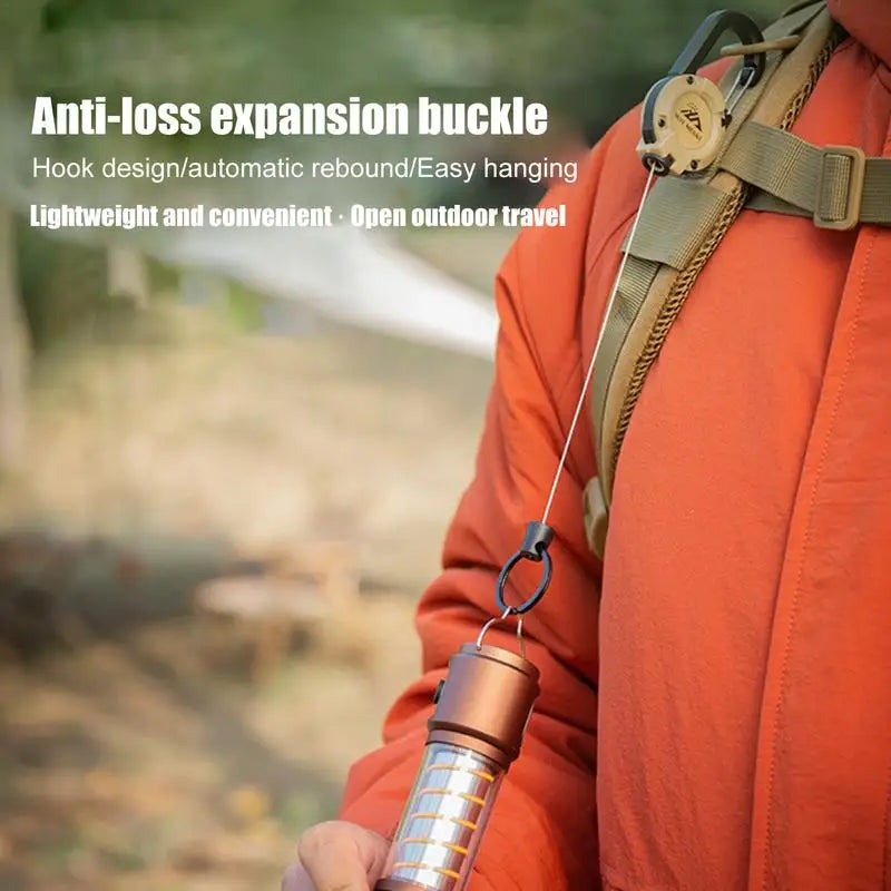 Automatické zatahovací ocelové lano, ochrana proti krádeži, snadno tažná spona na lano, elastický přívěsek na klíče, sportovní zatahovací kroužek na klíče, nástroj proti ztrátě