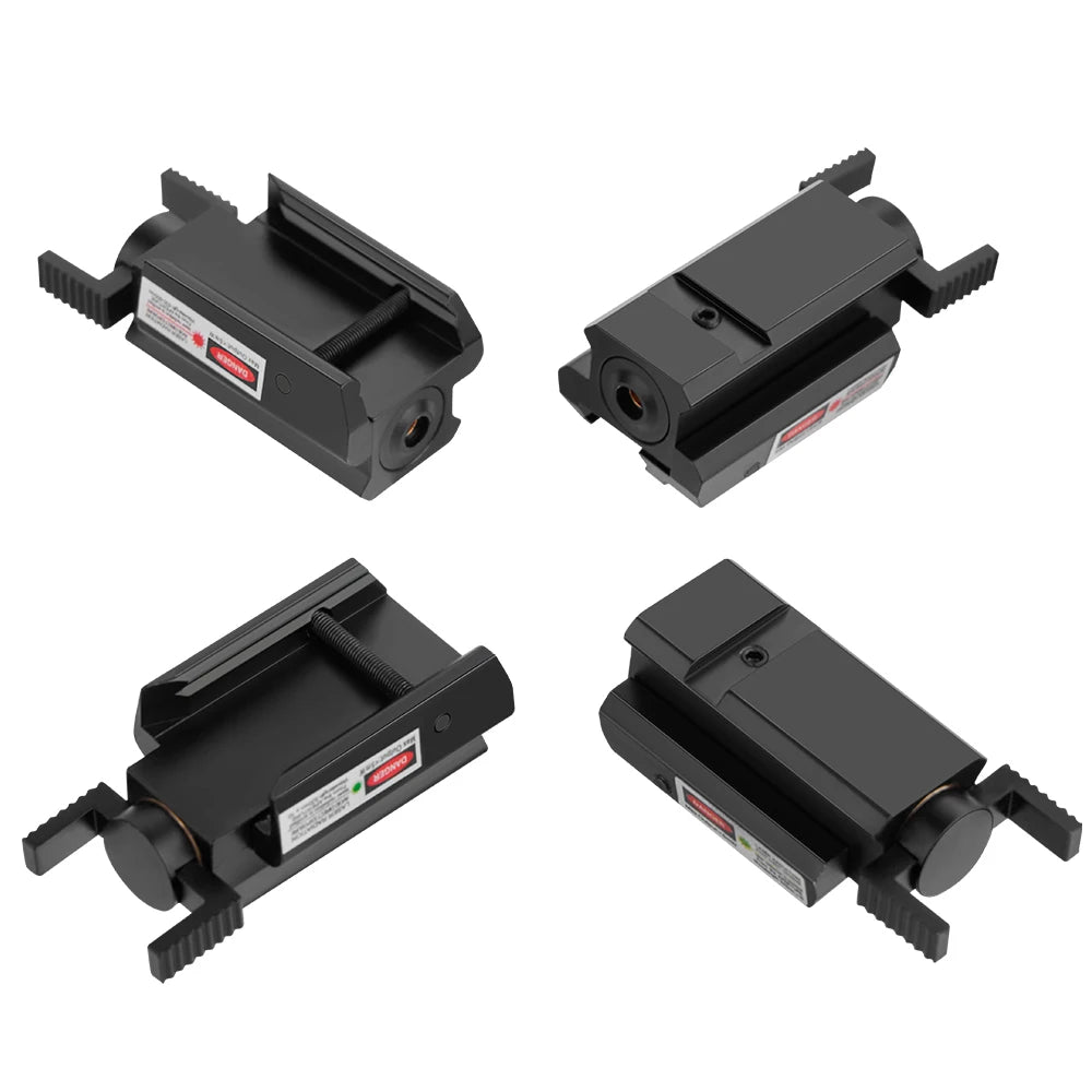 Taktický laserový zaměřovač s červeno-zelenou tečkou, pistole, laserový zaměřovač pro 20 mm Picatinny a 11 mm rybinovou lištu Glock 17/19 CZ-75