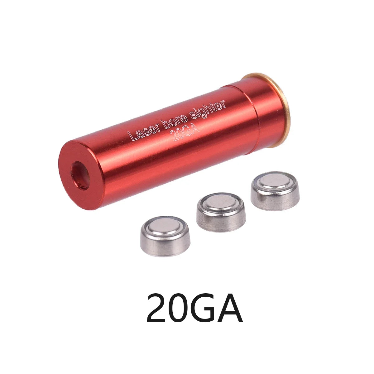 Taktický laserový zaměřovač 9mm.22 22LR.177 Bullet Boresighter ráže 12GA.223 223rem.308 5.45x39 9x19mm mířidla s krytkami