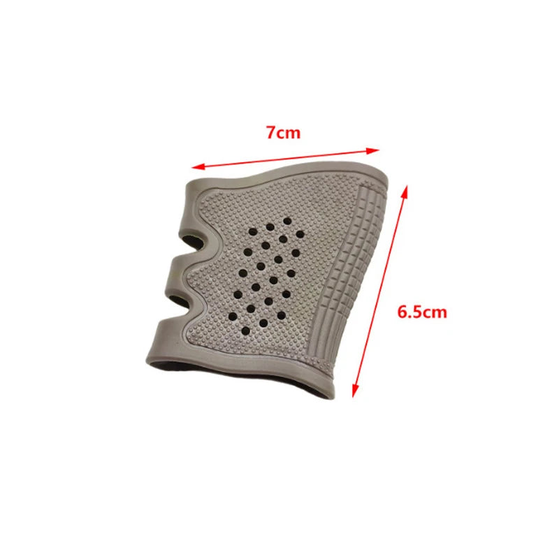 Pouzdro s gumovou rukojetí, vhodné pro Glock 17, 19, 20, 21, 22, 23, 34, 43, 1911, lovecké příslušenství, taktické pouzdro na pistoli, ochranný kryt