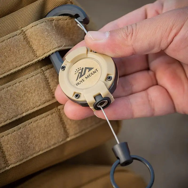 Automatické zatahovací ocelové lano, ochrana proti krádeži, snadno tažná spona na lano, elastický přívěsek na klíče, sportovní zatahovací kroužek na klíče, nástroj proti ztrátě