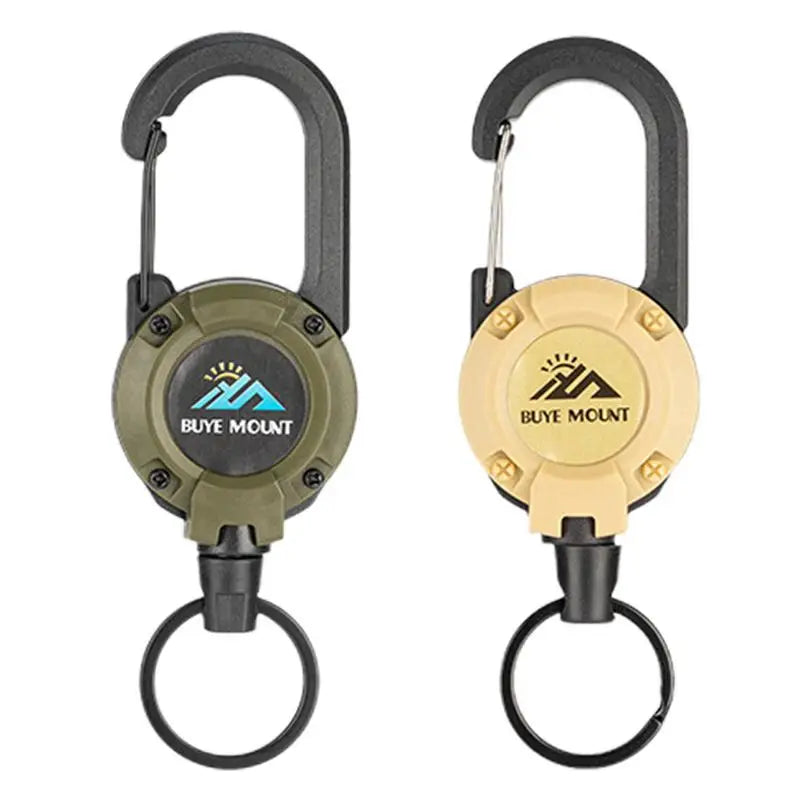 Automatické zatahovací ocelové lano, ochrana proti krádeži, snadno tažná spona na lano, elastický přívěsek na klíče, sportovní zatahovací kroužek na klíče, nástroj proti ztrátě