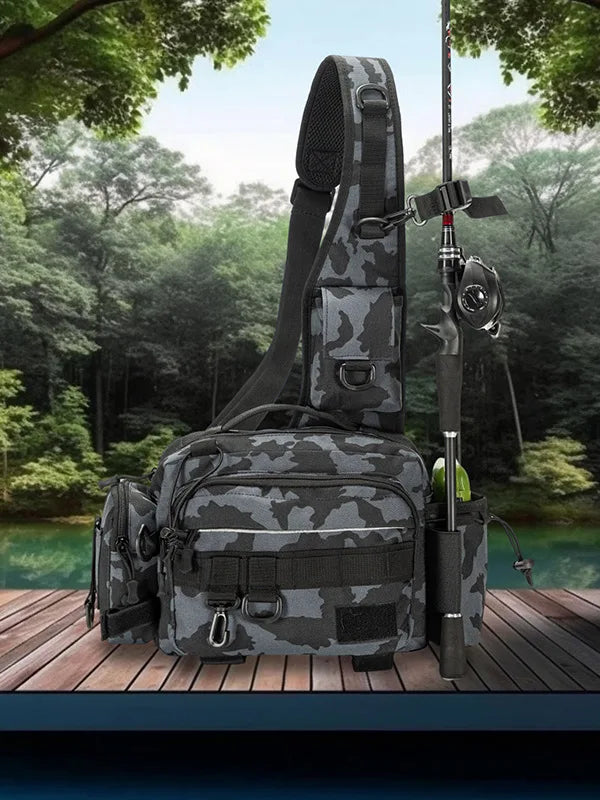 Taktická taška přes rameno pro muže, jezdecké tašky, lovecké pouzdro na zbraň, batohy, horolezecké molle, rybářské tašky, lukostřelecké batohy přes rameno