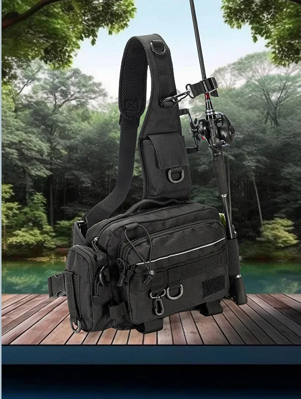 Taktická taška přes rameno pro muže, jezdecké tašky, lovecké pouzdro na zbraň, batohy, horolezecké molle, rybářské tašky, lukostřelecké batohy přes rameno